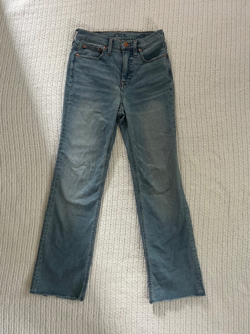 J.Crew Light Wash Slim Demi Boot